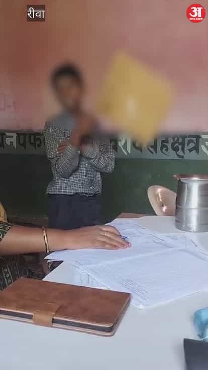 as a headmistress is seen making a student fan her, causing an uproar as the video goes viral.