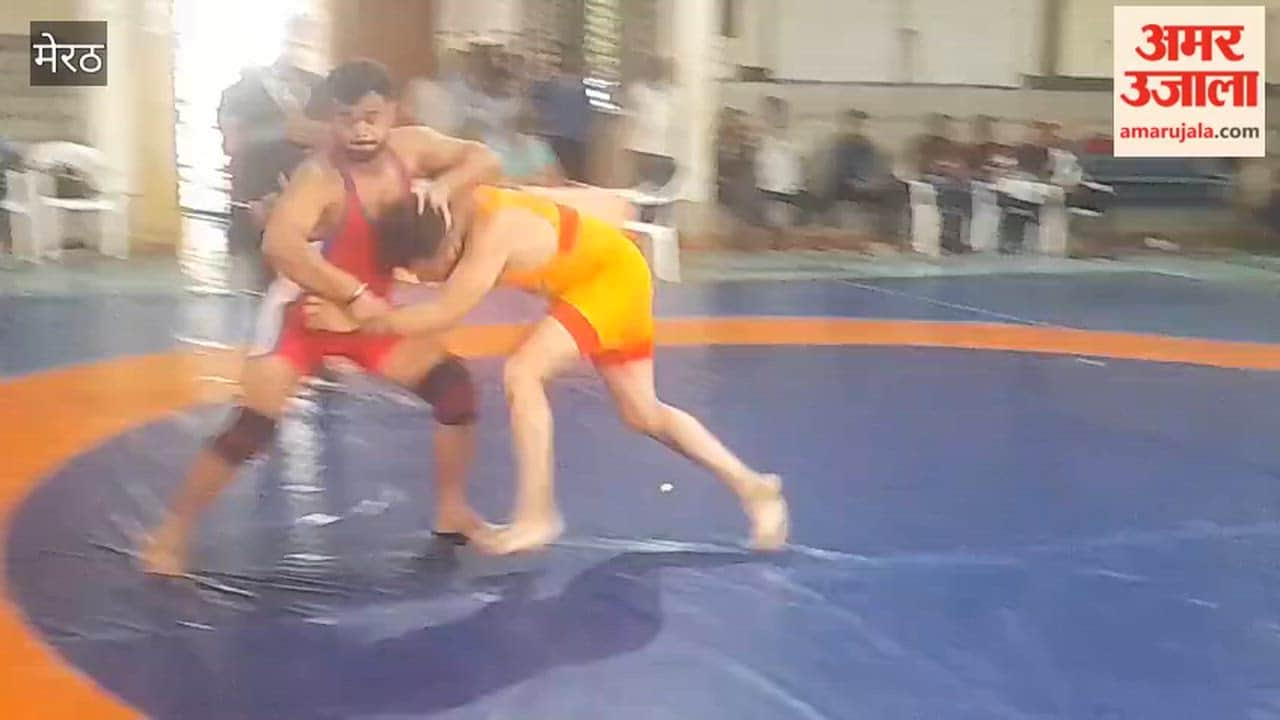 Meerut: Two-day wrestling competition begins in the university.