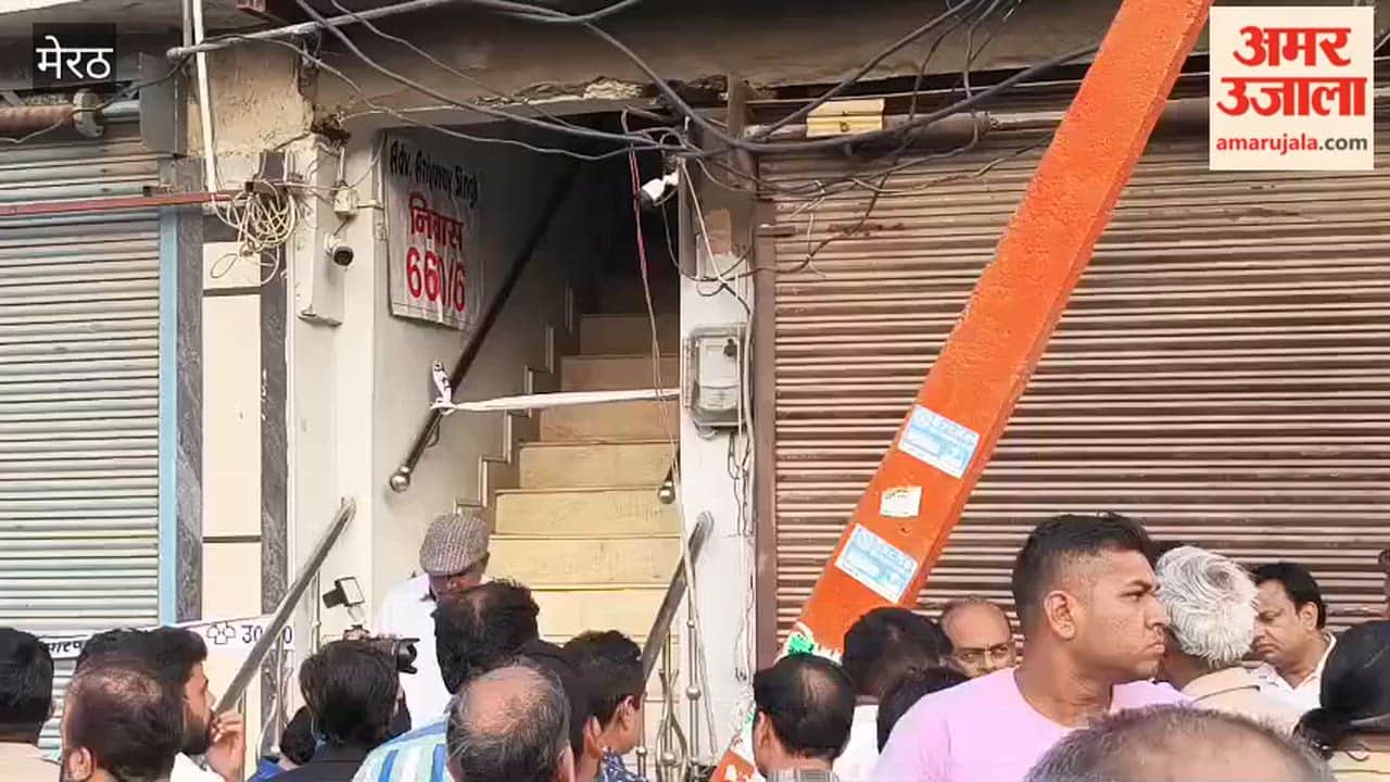 Meerut: 44 buildings sealed amid protest in Shastrinagar Central Market