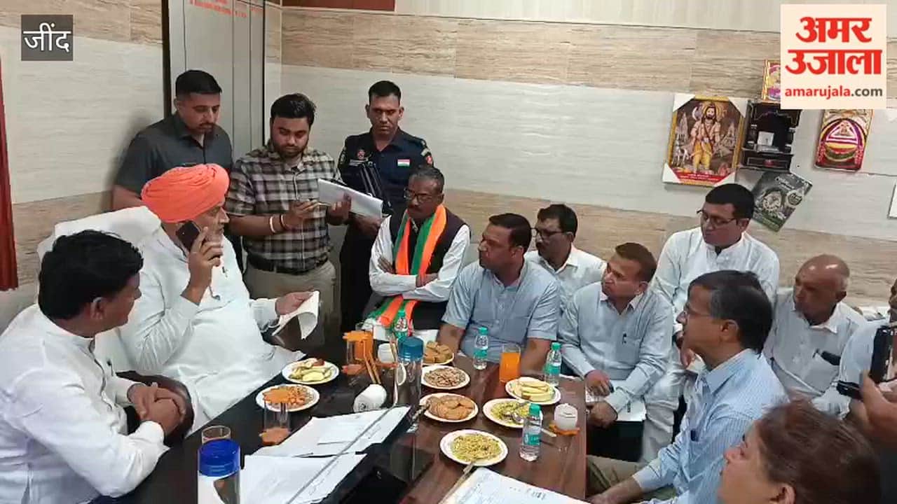 Agriculture Minister Shyam Singh Rana visited the grain market in Julana, Jind, and listened to the grievances of farmers and commission agents