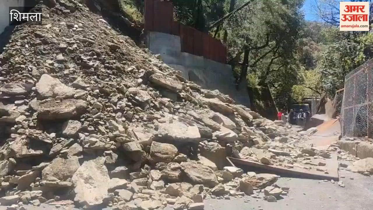 Shimla Multi-Crore Wall in Summer Hill Collapses Within a Year; Questions Raised Over Safety of Thousands of Students