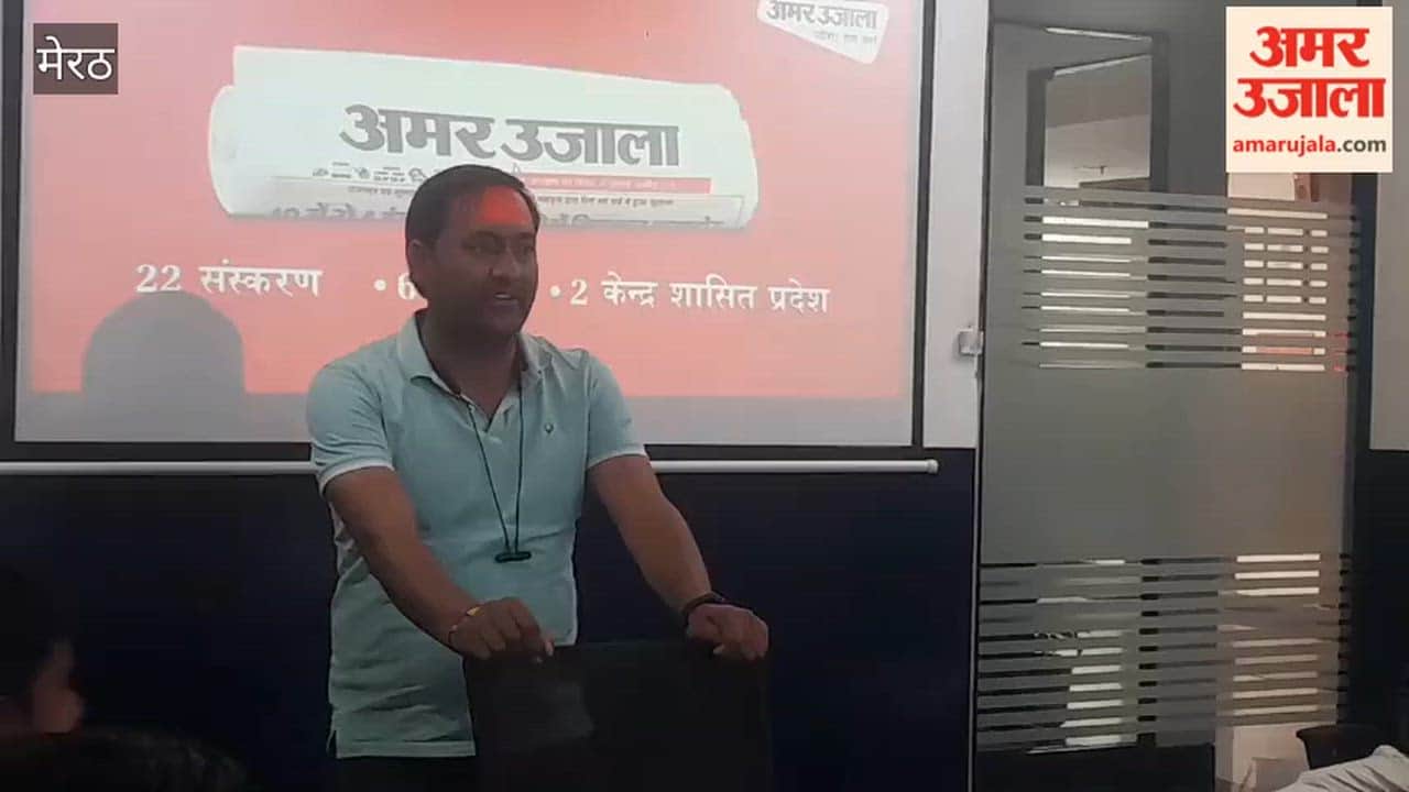 Delhi Global School Students Visit Amar Ujala Office, Learn the Process of Newspaper Production