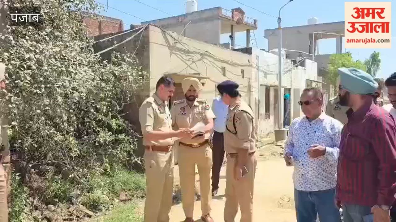 Bulldozers Roll Over Illegal Encroachments of Three Drug Traffickers in Moga; Panchayat Land Reclaimed