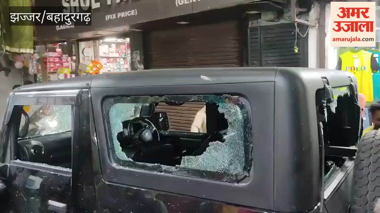 Black Thar hits people in Bahadurgarh