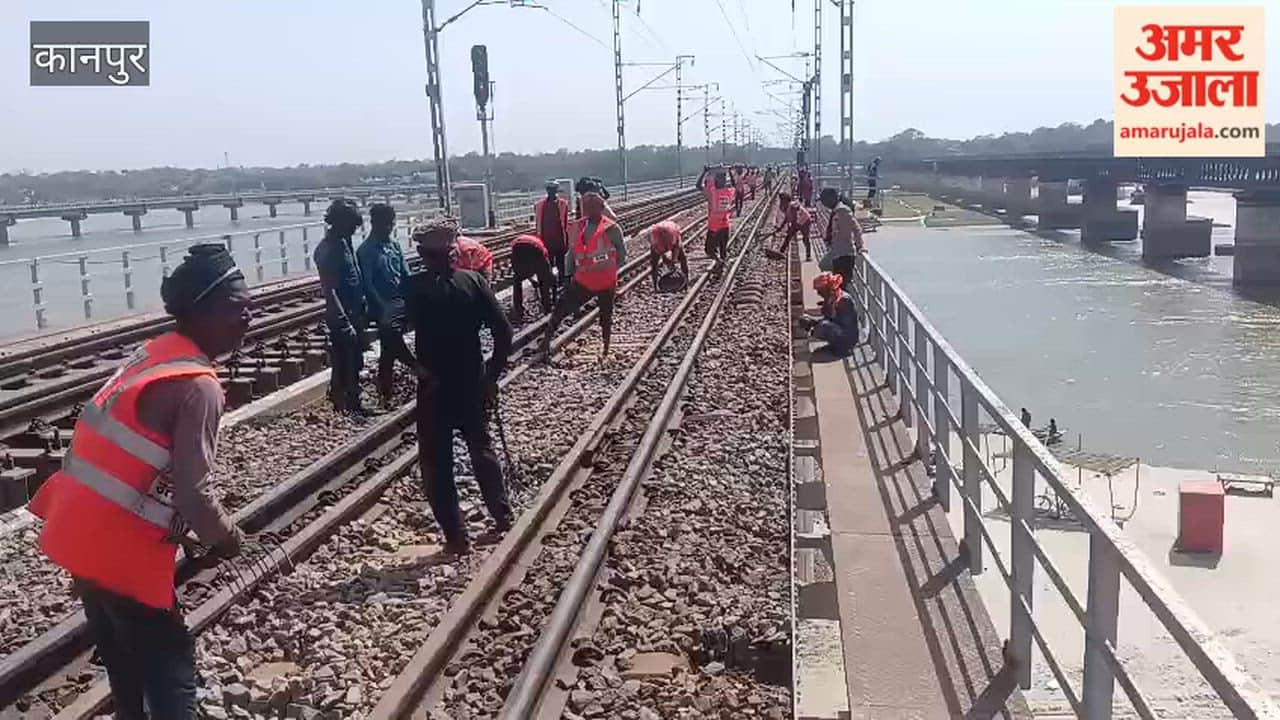 Rail Ganga Bridge: 45 Sleepers Laid During an Eight-Hour Mega Block