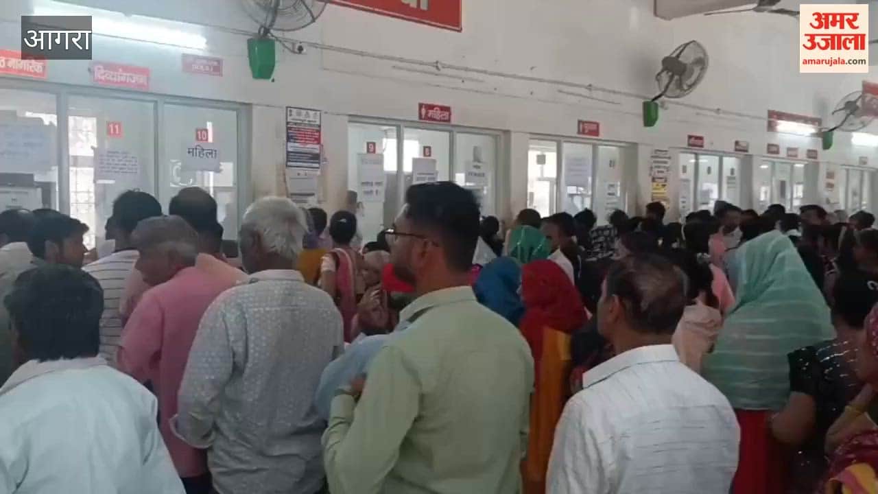 ACs installed in the OPD of SN Medical College in Agra