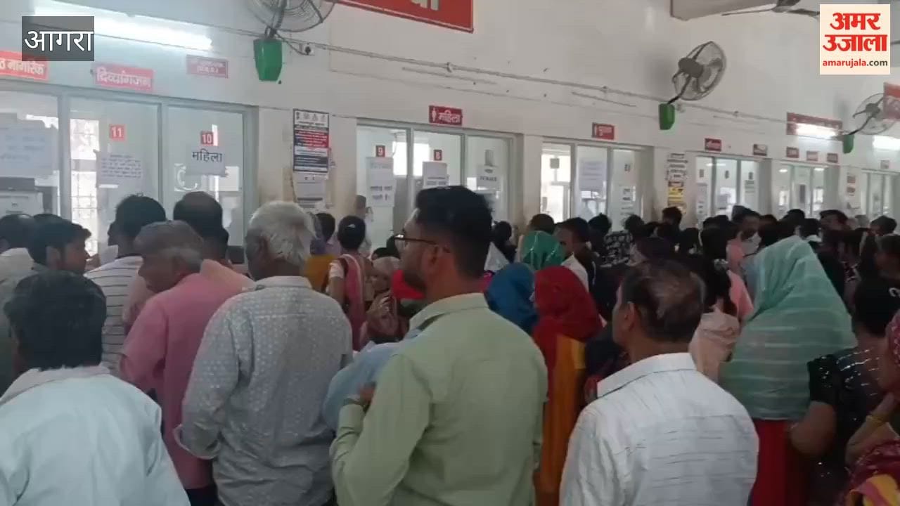 ACs installed in the OPD of SN Medical College in Agra