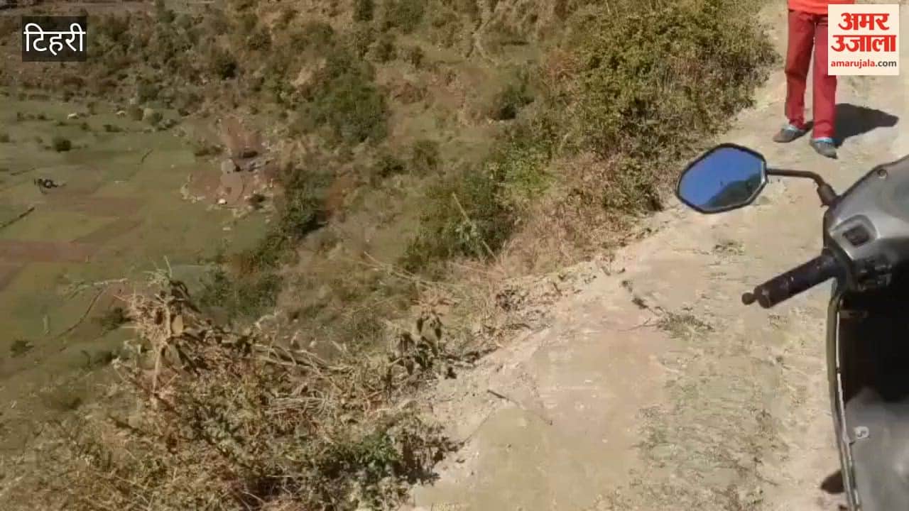 VIDEO: Pickup truck goes out of control and plunges into gorge in Tehri driver dies
