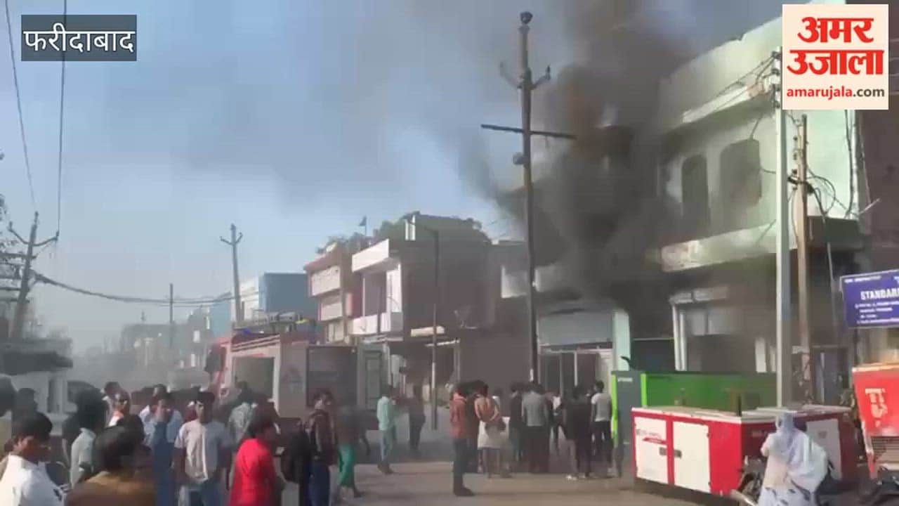 A short circuit caused a fire in the workshop, burning two machines and other items