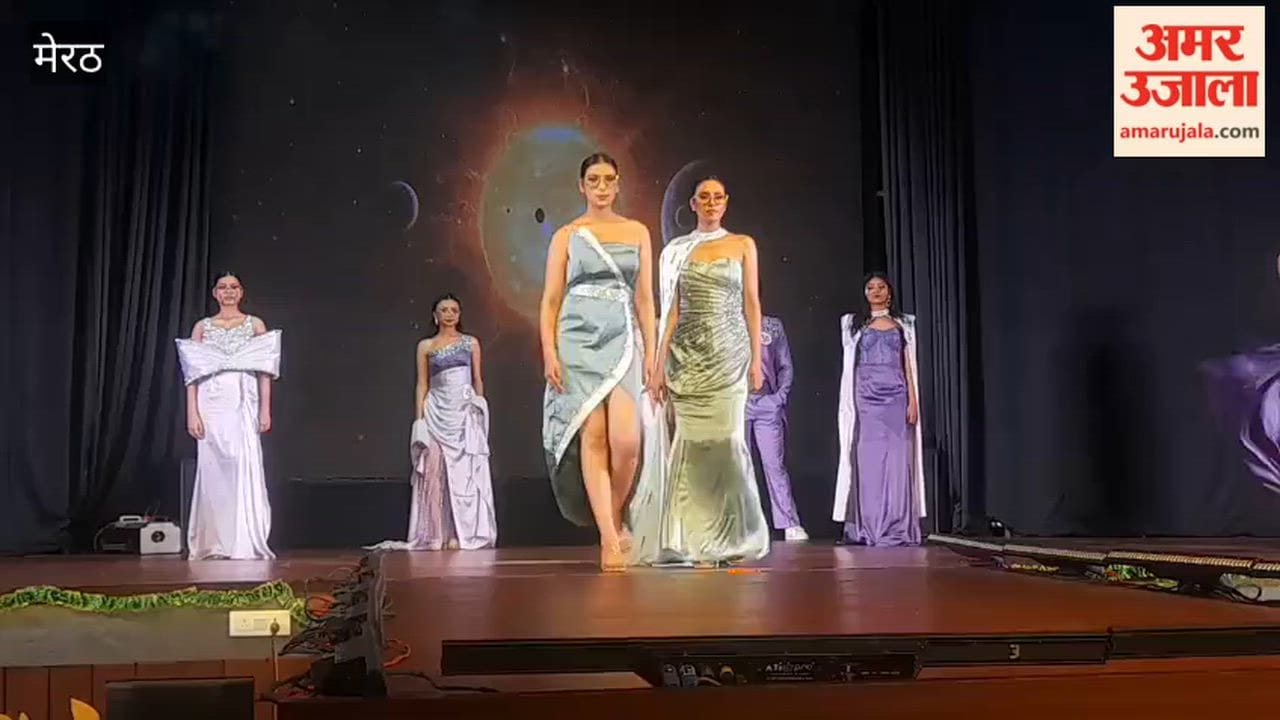 Meerut: Fashion show organized in Subharti University