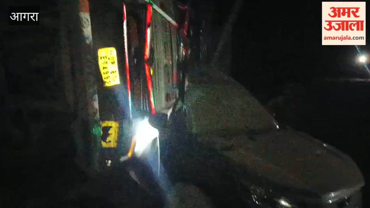 Roadways Bus Falls Off Railway Bridge After Collision