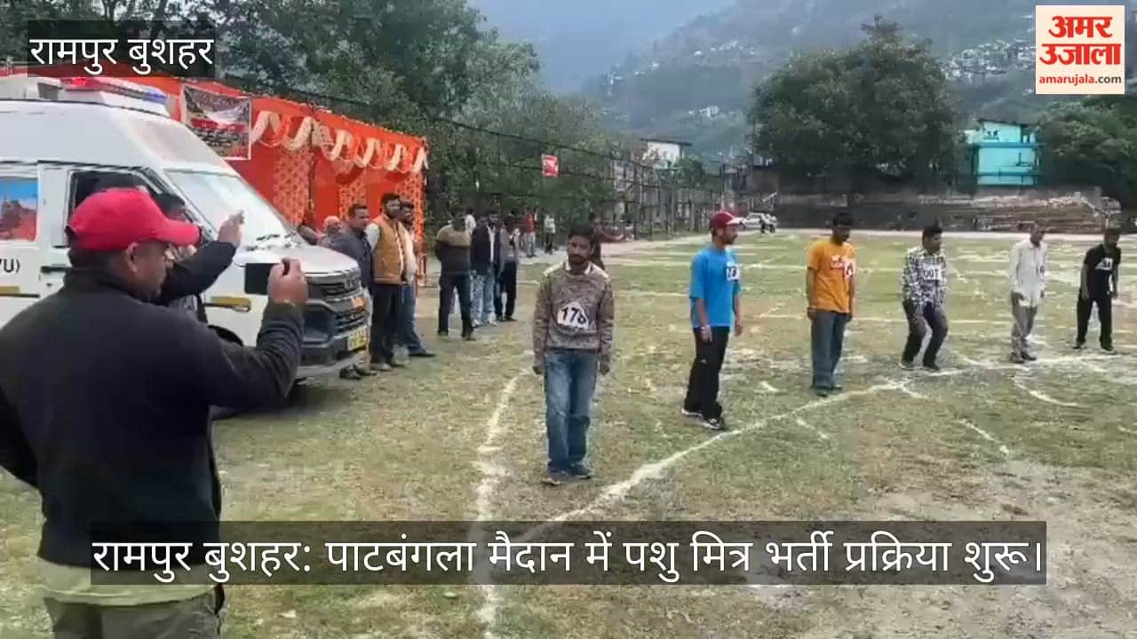 Rampur Bushahr: Animal friend recruitment process begins at Patbangla ground, watch video