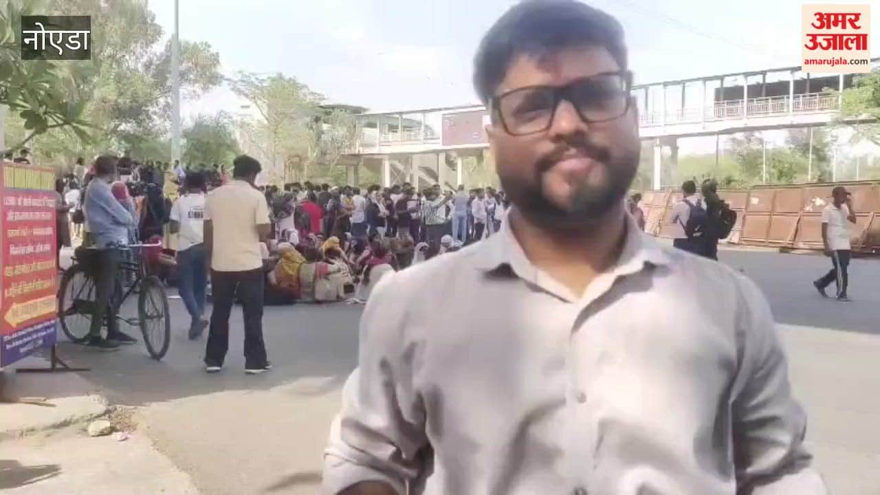 Employees agitation continues for third day in noida phase 2