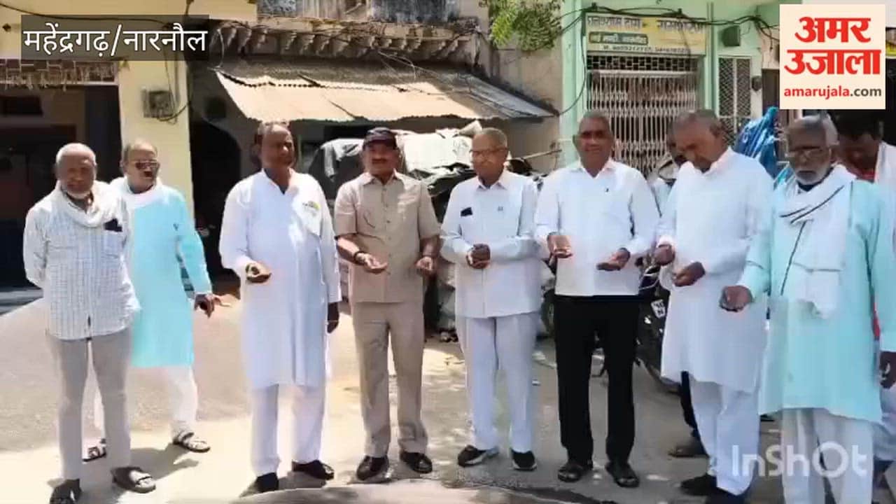 INLD visited the Farmers Grievance Redressal Centre at Narnaul Grain Market