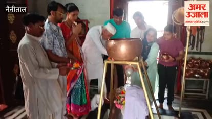 Devotees performed Jalabhishek at Siddheshwar Mahadev Temple in Haldwani