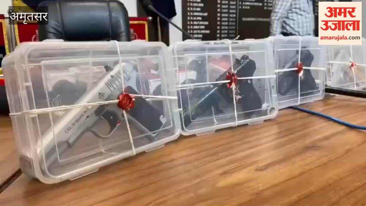 Crackdown On Illegal Arms Trafficking Network Amritsar Three Arrested With Weapons