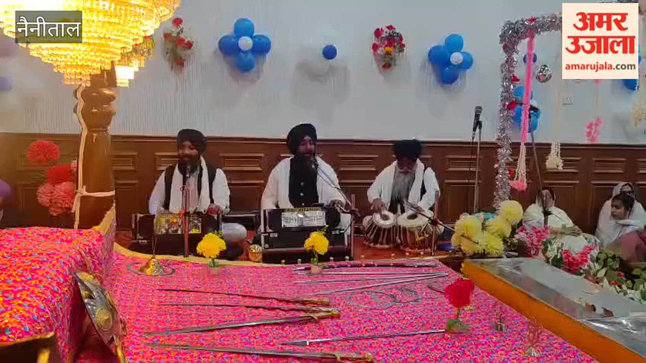Vaisakhi festival was celebrated with great pomp at Gurudwara Guru Singh Sabha in Nainital
