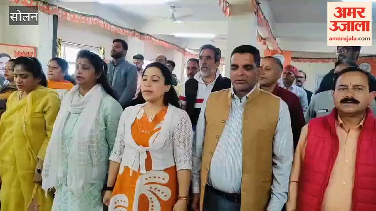Solan: BJP Solan Urban Mandal Celebrates Dr. Ambedkar's 136th Birth Anniversary
