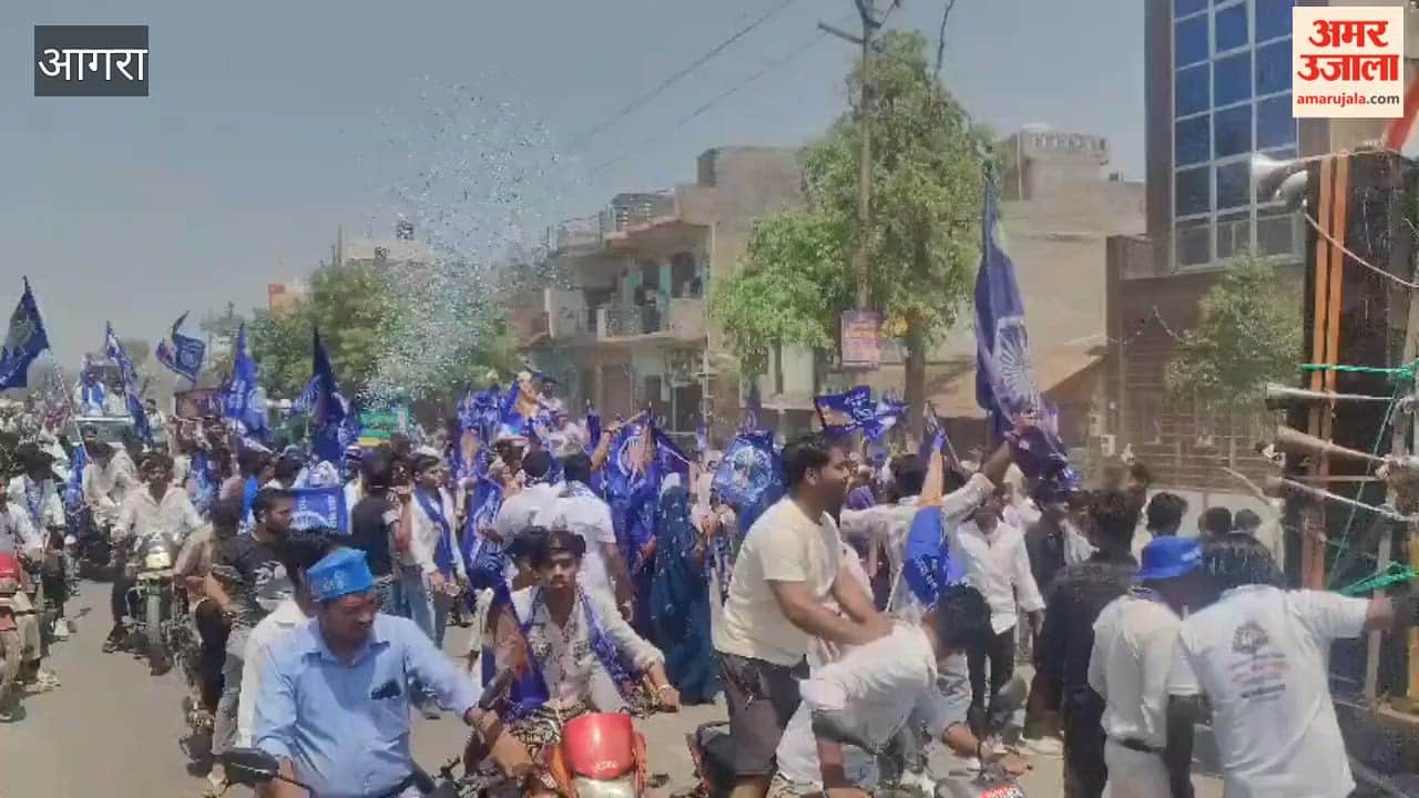 Grand Ambedkar Jayanti Celebrations in Etmadpur with Rally and Community Events