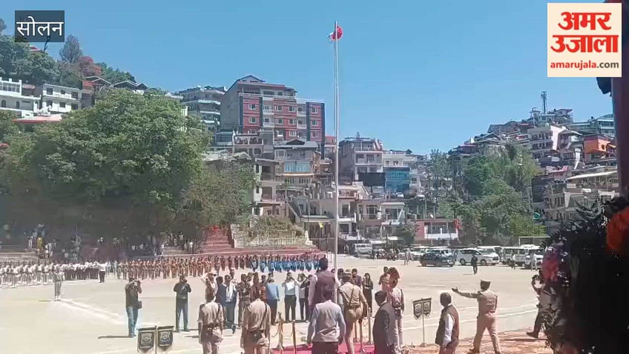 Video: RS Bali Hoists Flag at District-Level Himachal Day Event in Solan