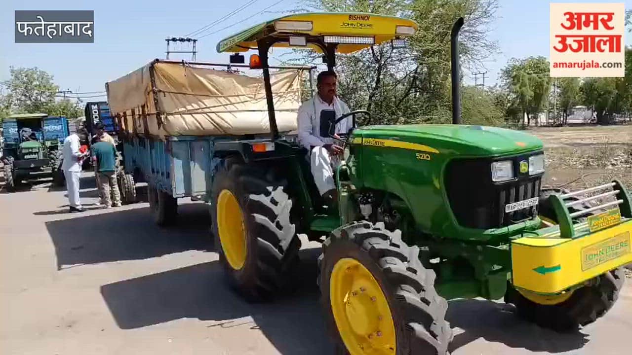 Queues of Tractors Form Outside Fatehabad Mandi; MLA Directs Issuance of Manual Gate Passes