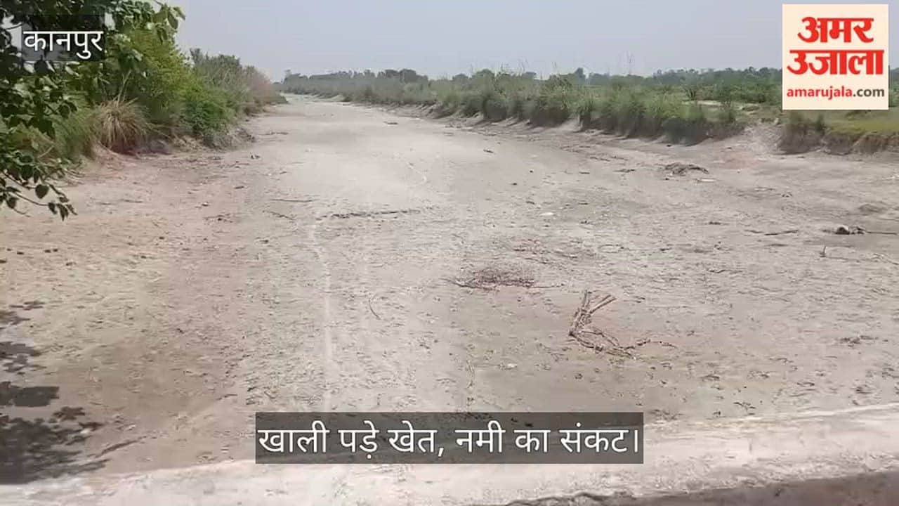 Kanpur Ramganga Canal Runs Completely Dry Irrigation Crisis Deepens in Shivli Region