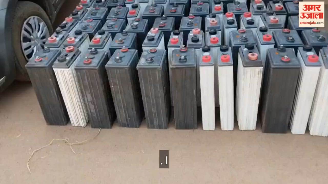 Mobile Tower Battery Theft Racket Busted Major Police Action Taken in Cases Registered Across Four Police Stat