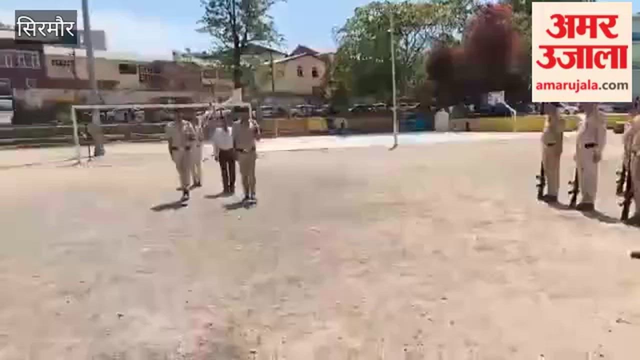 Sirmour Preparations for Himachal Day in full swing; personnel perform march past