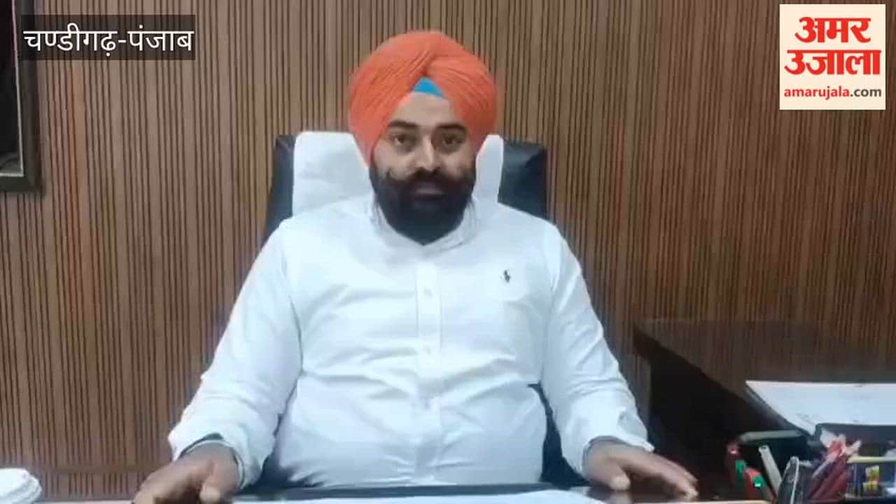 Heaps of wheat pile up at Ferozepur city market; procurement yet to begin.