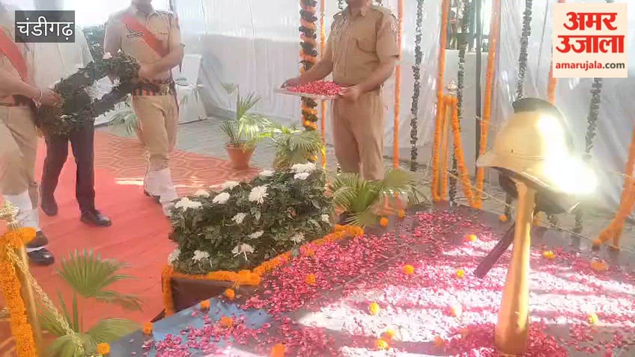 Tributes Paid to Martyrs in Chandigarh on Fire Service Day