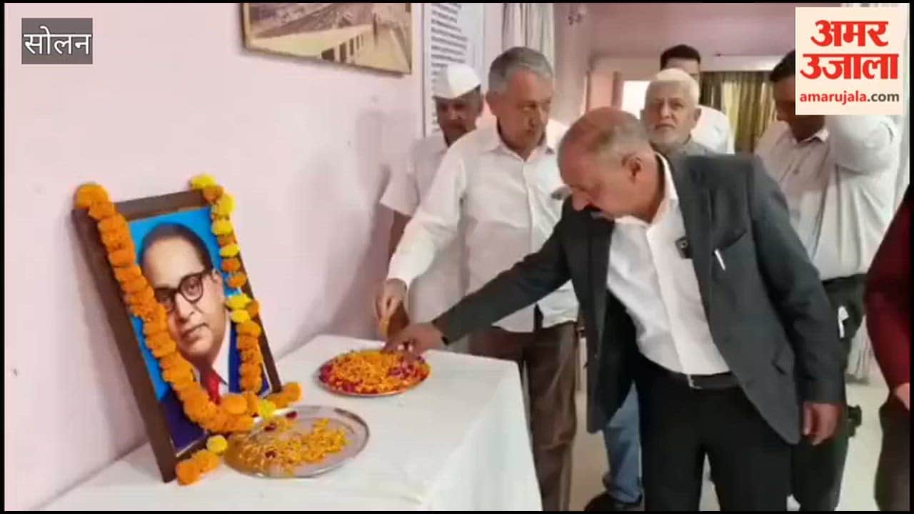 Video: Congress Pays Floral Tributes to Dr. Ambedkar in Solan