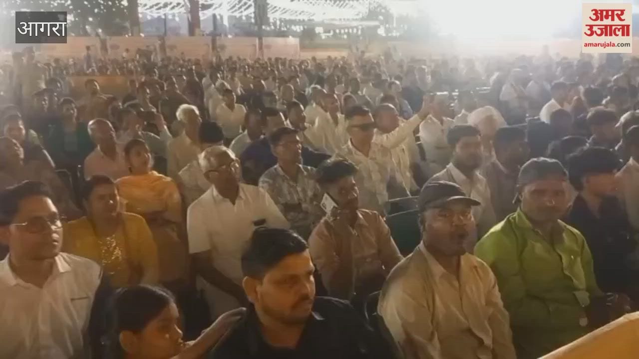 Deputy CM Keshav Prasad Maurya arrives at Bheemnagari celebrations in Agra