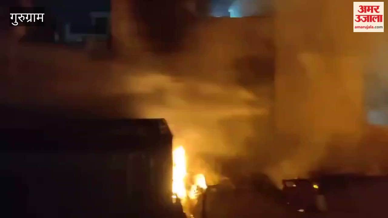 25 huts in Gurugram Sector 37D gutted in flames