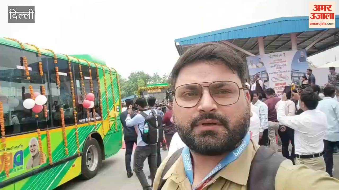 Delhi News Today CM Rekha Gupta flagged off 200 new EV buses