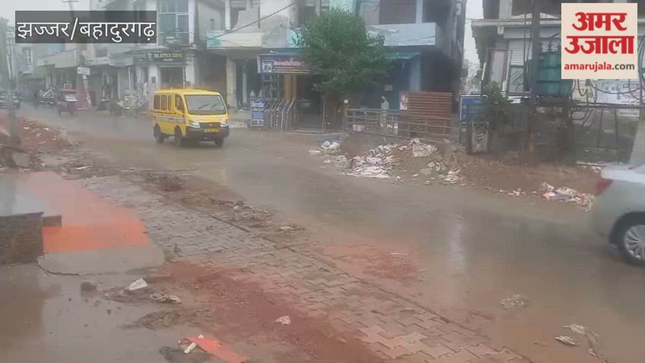 Rain accompanied by strong winds begins in Jhajjar