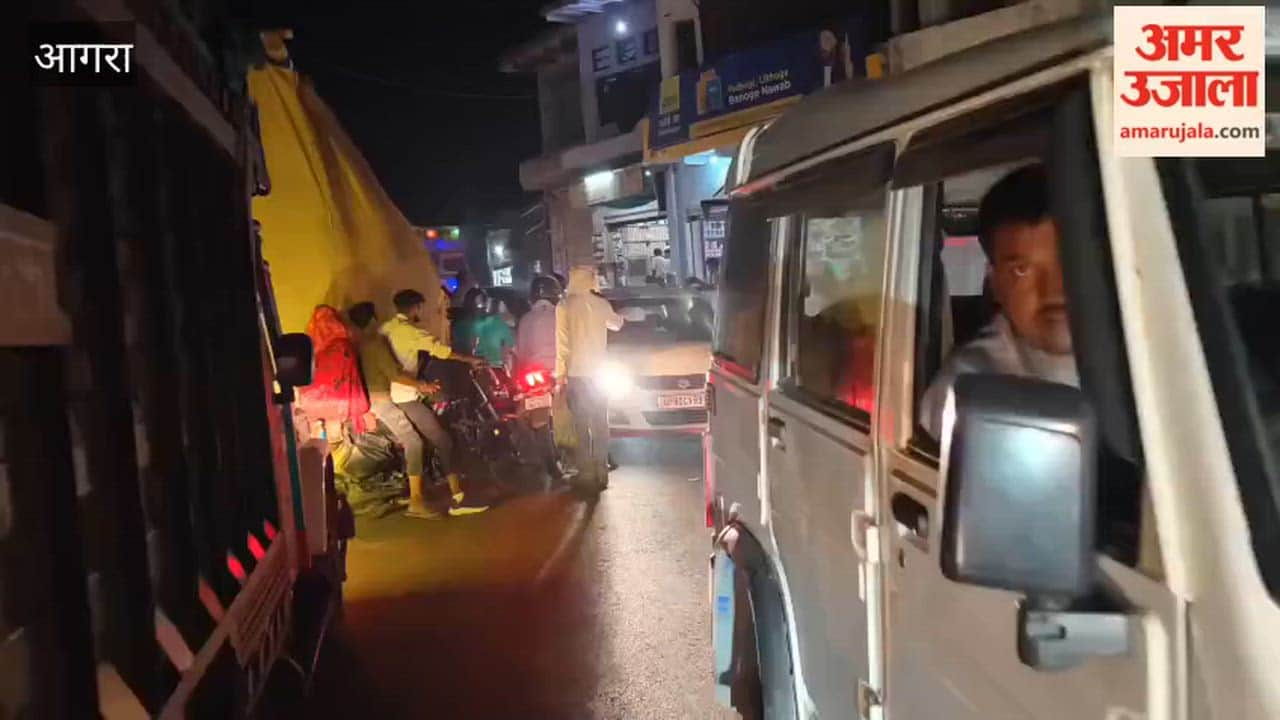 Massive Traffic Jam in Kagarol Aggressive Biker Brandishes Revolver