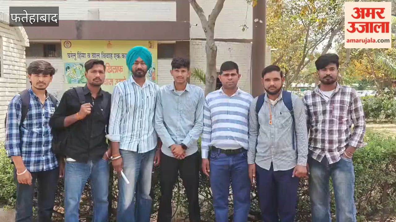 Students lodged a complaint at a grievance redressal camp regarding the bus service issues on the Bhirdana and Katakhedi routes in Fatehabad