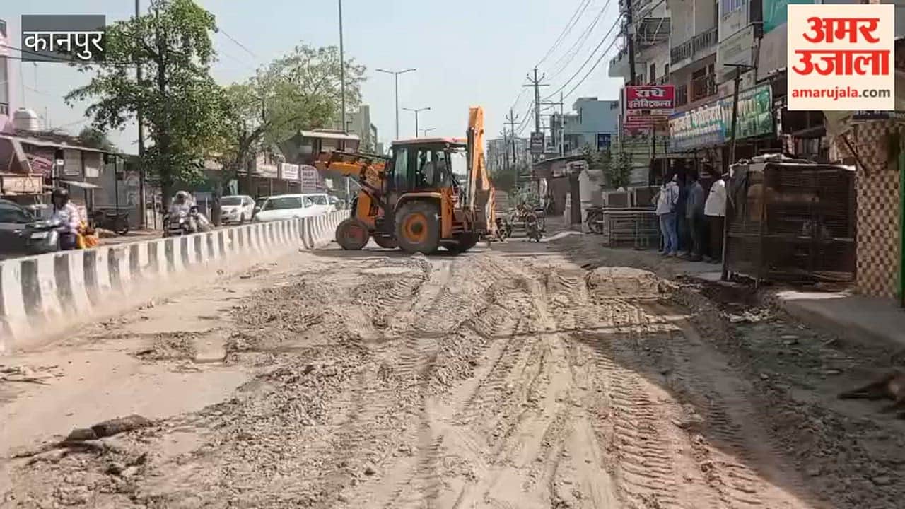 Impact of the Report: Repairs Begin on Damaged Road Near Singhpur Crossing