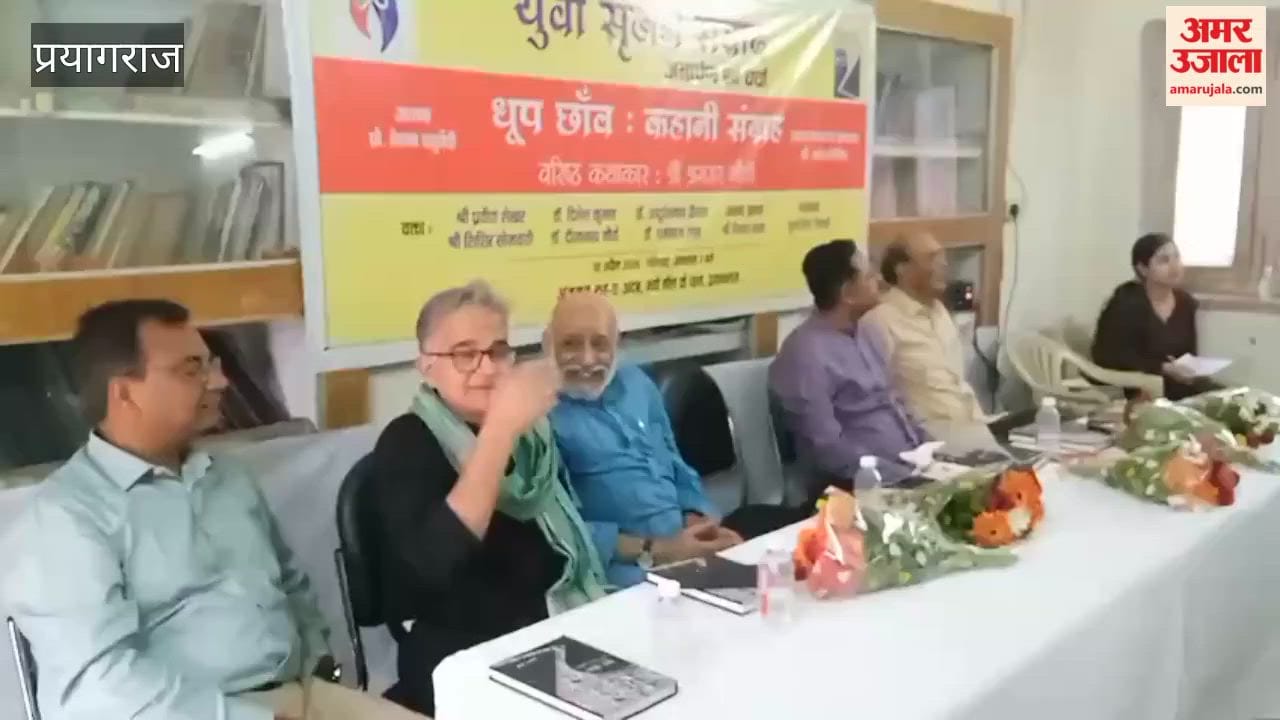 Literary figures share their views on Asrar Gandhi's short story collection Dhoop Chhaav
