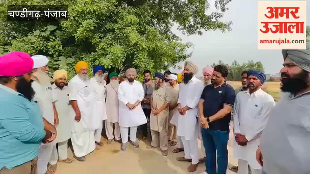 Congress provided financial assistance to farmer in Ferozepur after his wheat crop was destroyed by fire