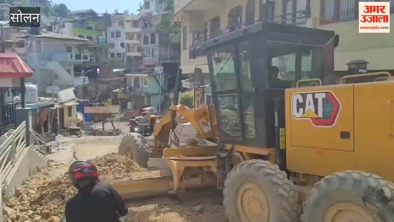 Video: Metalling work begins on Solan-Jaunaji road; residents to benefit soon