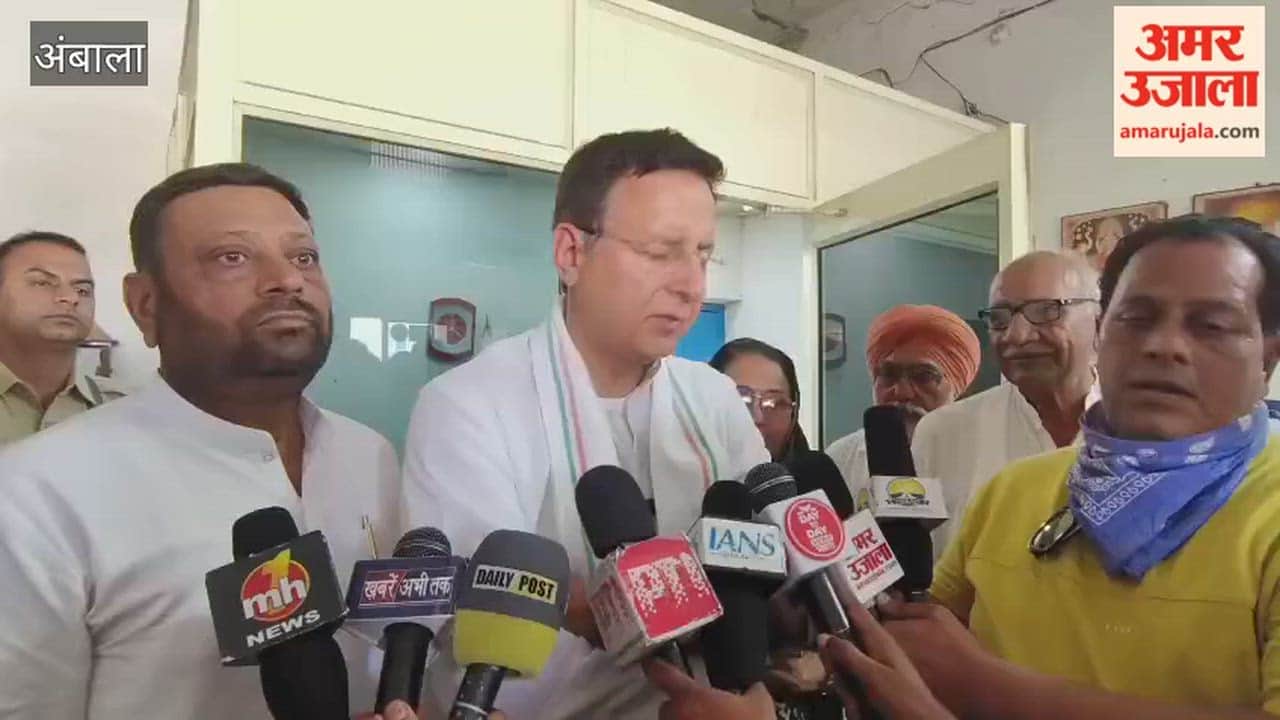 Randeep Surjewala fiercely attacked the Saini government