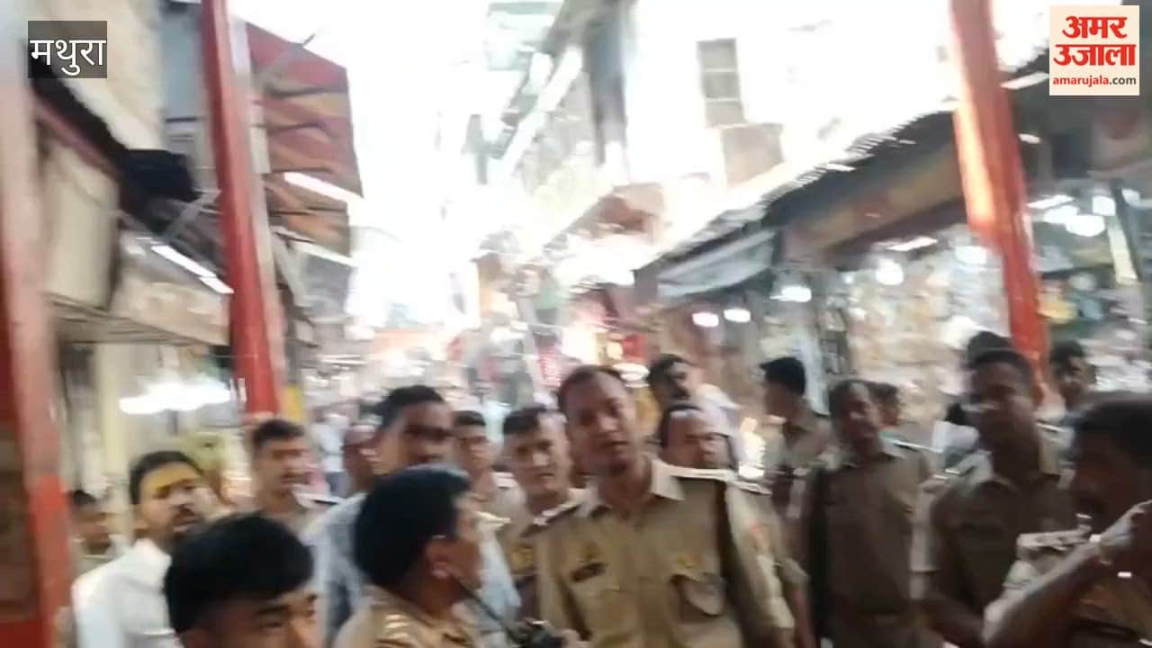 Massive Devotee Rush in Mathura-Vrindavan on Akshaya Tritiya