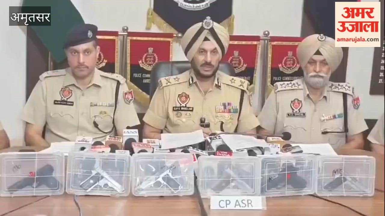 Amritsar Police Bust Cross-Border Arms Supply Module; Three Arrested