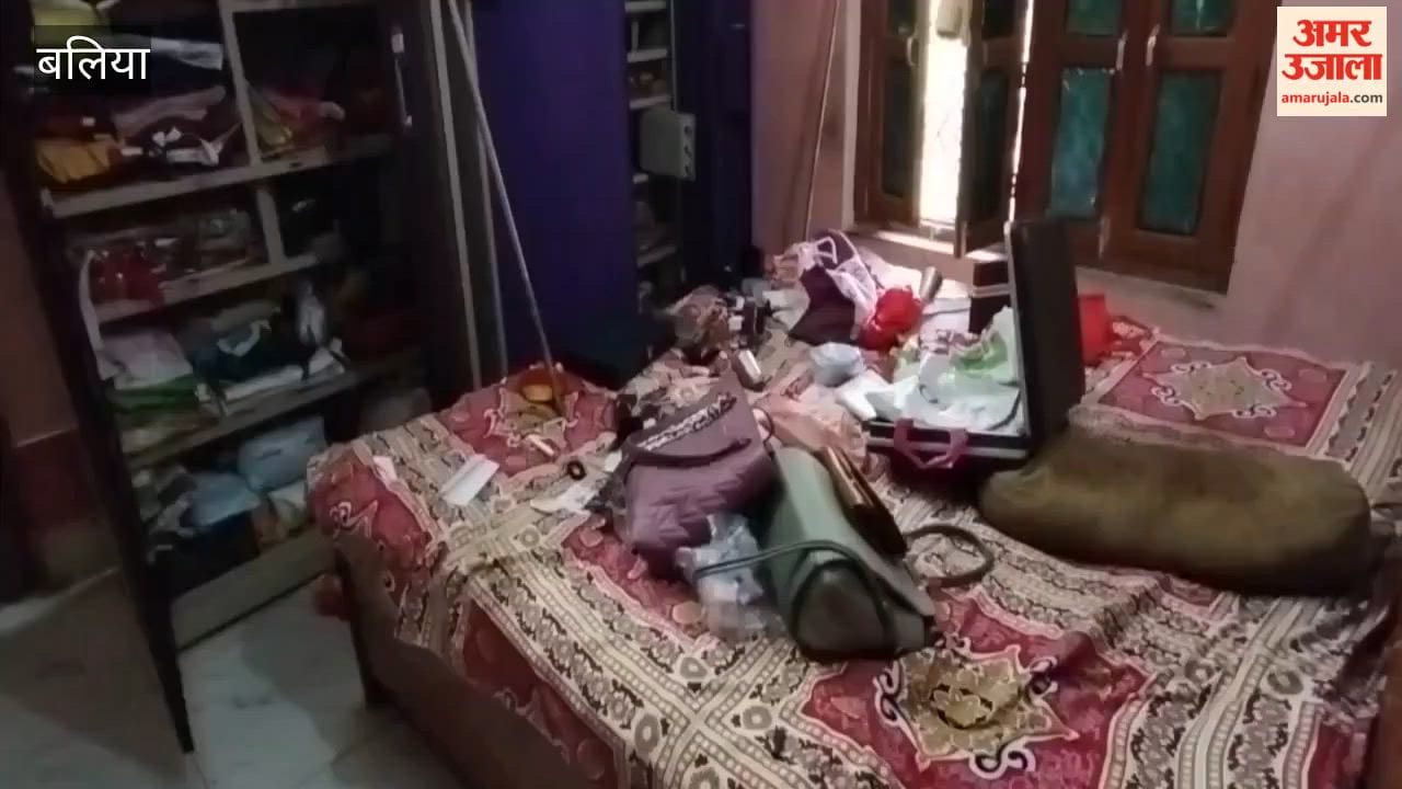 Went to Delhi for Treatment Thieves Ransack House