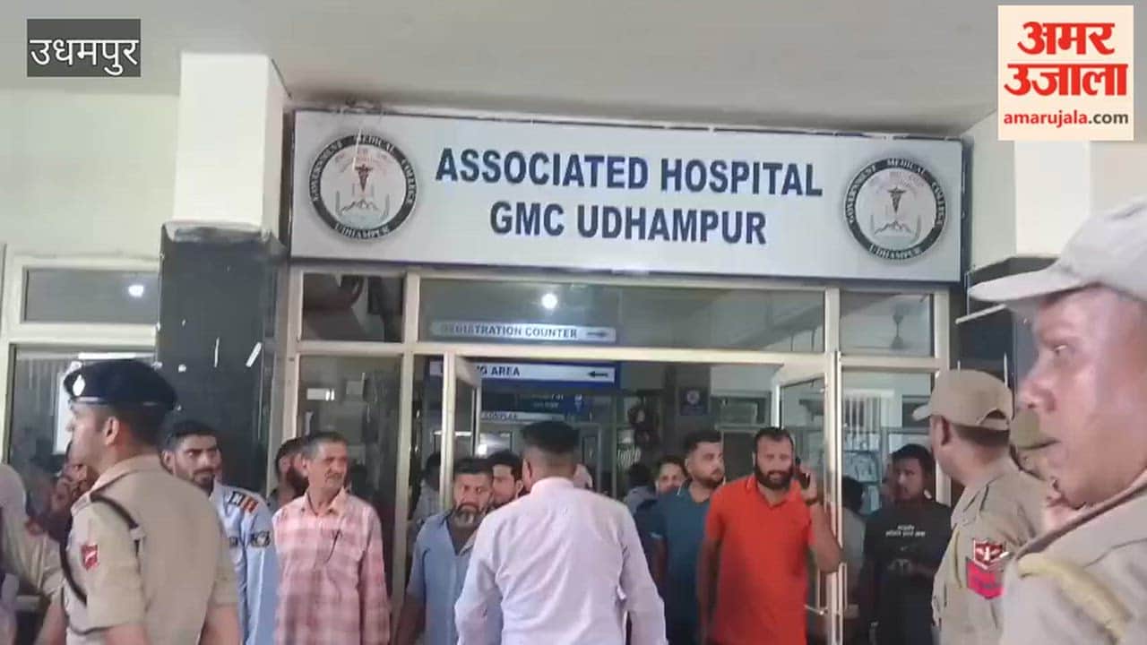 Bus going from Ramnagar to Udhampur met with an accident at Sainthala turn