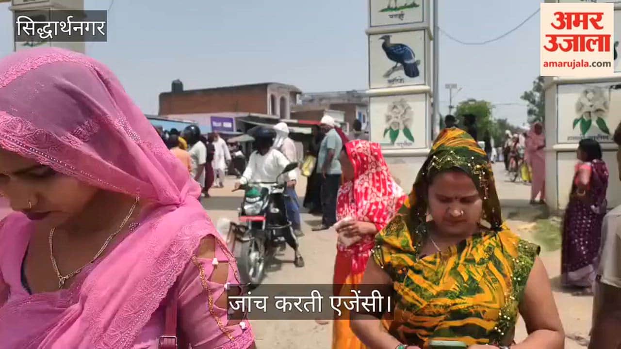 Goods are being evaluated at the India-Nepal border, with APF personnel conducting inspections.