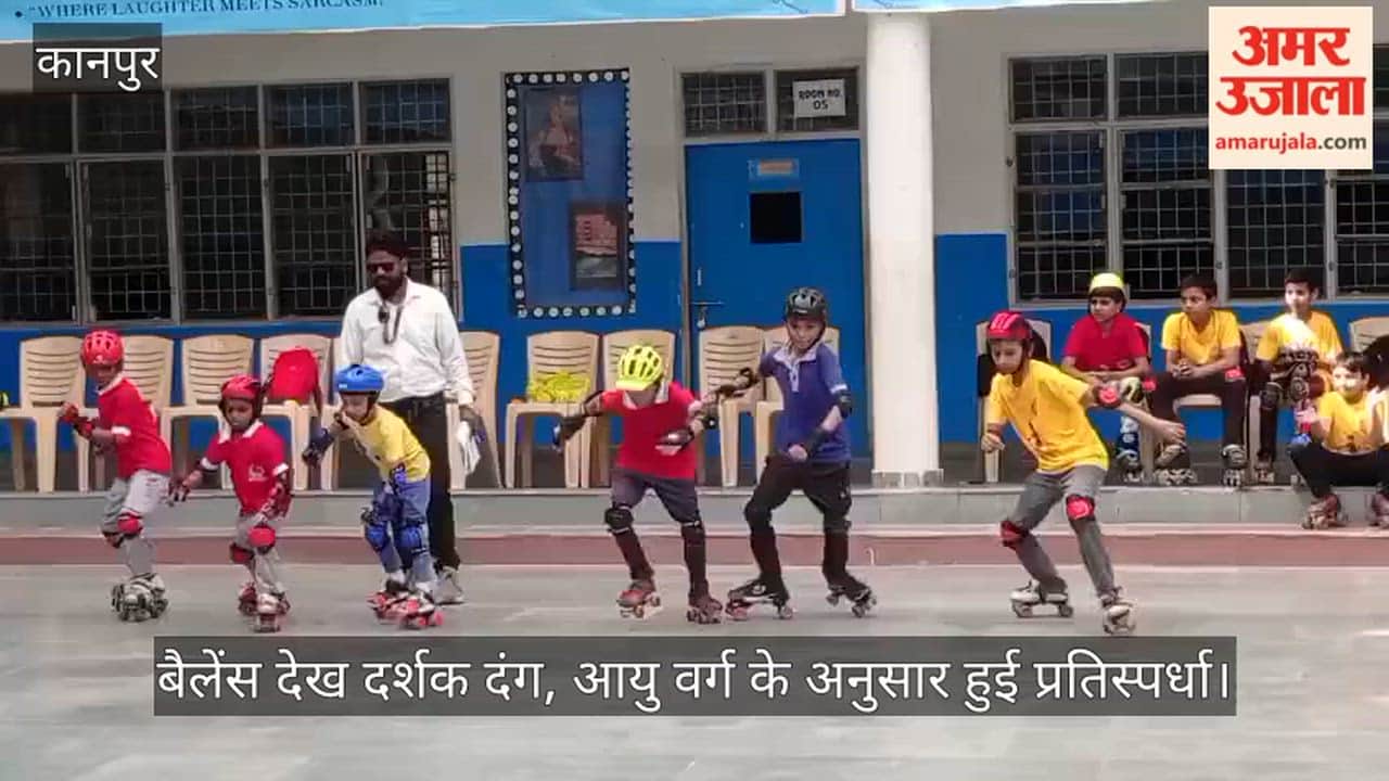 Kanpur Little Skaters Showcase the Magic of Speed on Wheels School Skating Competition