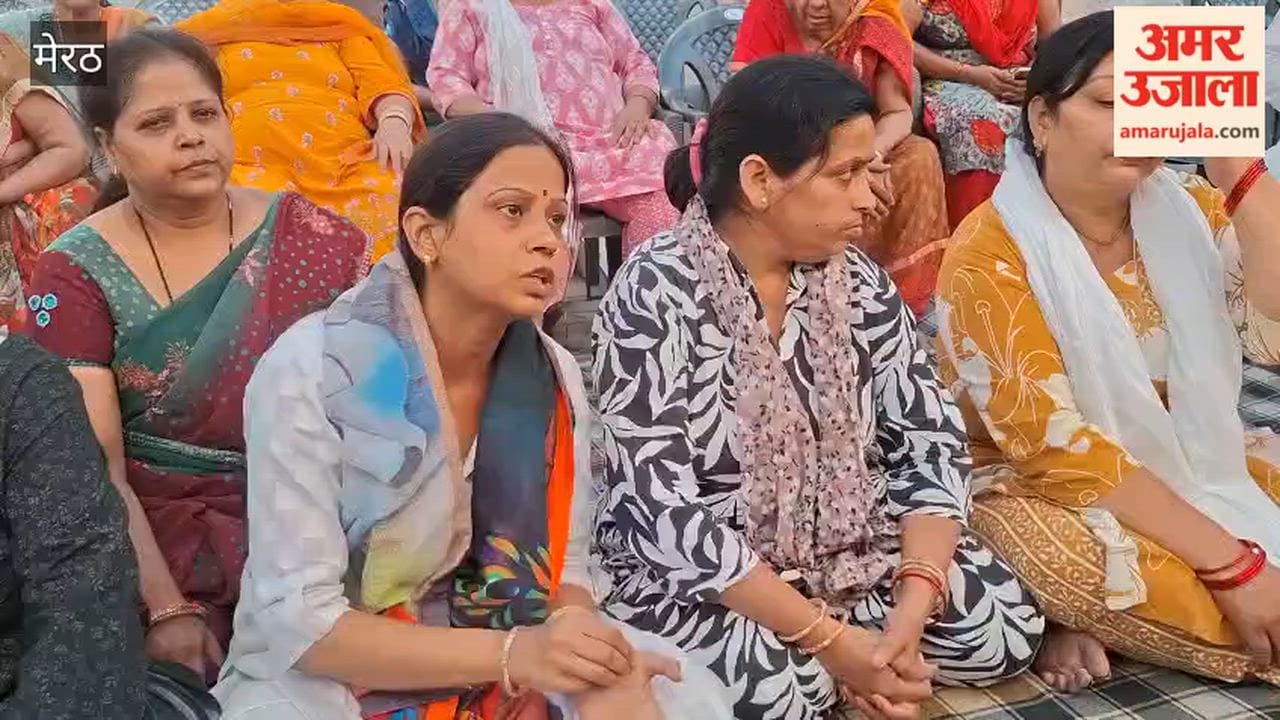 Meerut: Women said in Central Market, we need solution from our elected government.