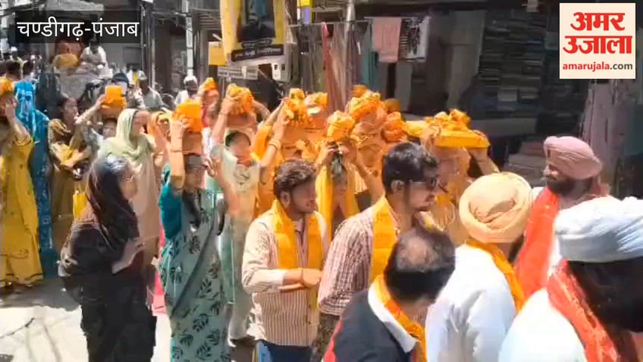 kalash yatra in firozpur city